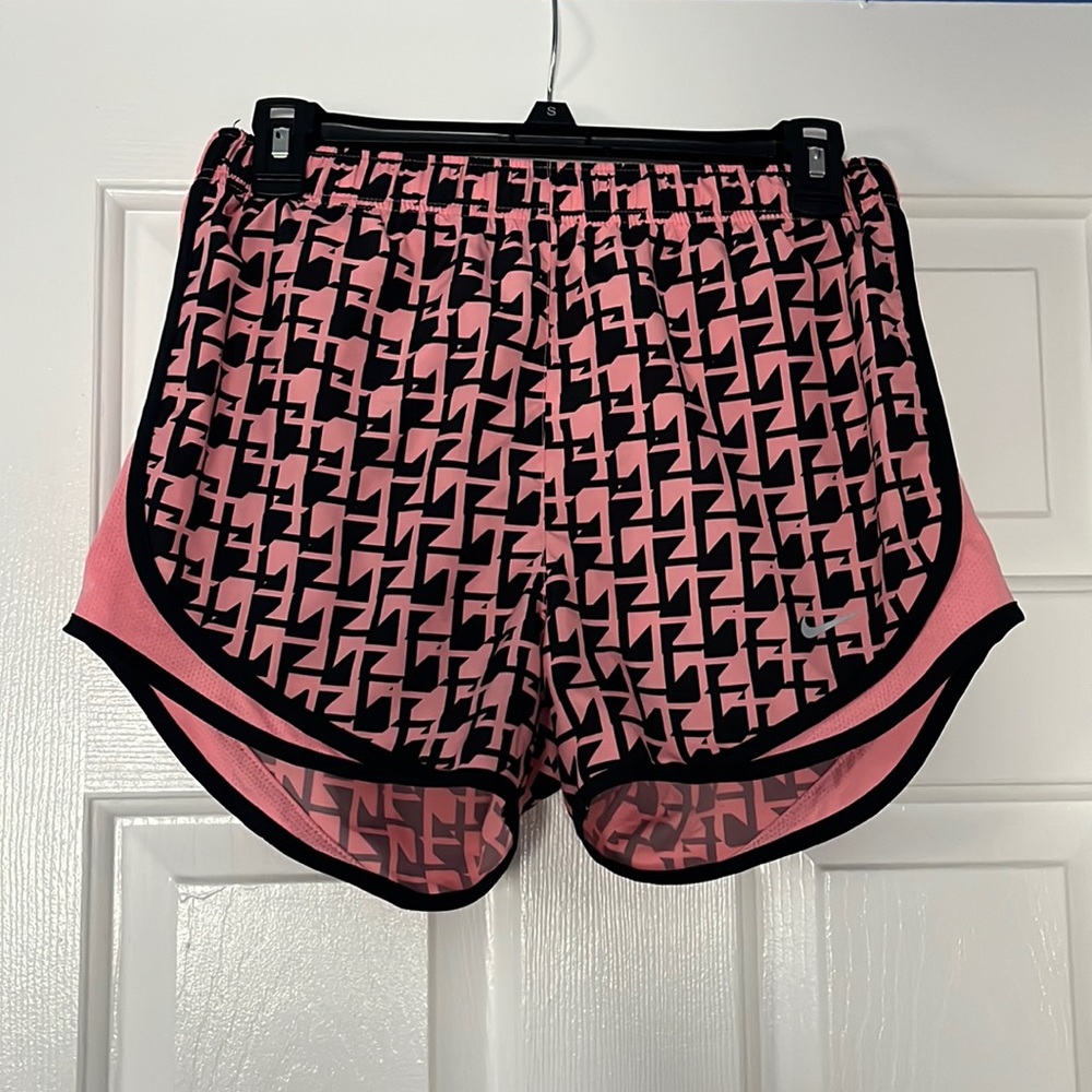 Nike Dri-Fit Shorts, Size S, Pink & Black
